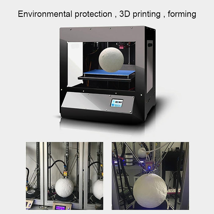 15Cm 3D Print Jupiter Lamp Touch Control Usb Charging 2-Colour Led Night Light With Wooden Base