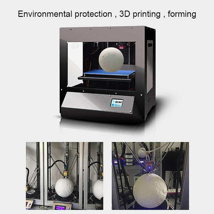 18Cm 3D Print Jupiter Lamp Touch Control Usb Charging 2-Colour Led Night Light With Wooden Base