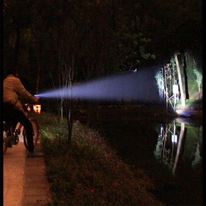 Waterproof Usb Led Flashlight 4 Modes