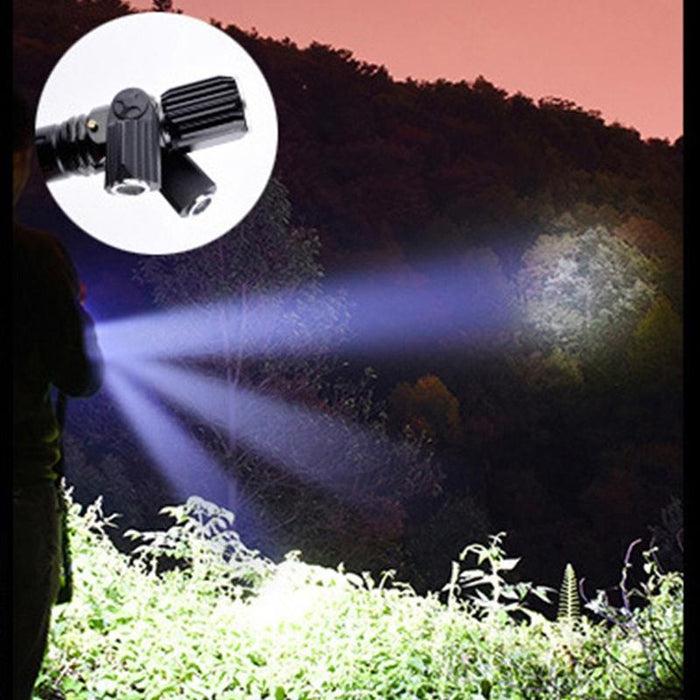 Waterproof Usb Led Flashlight 4 Modes
