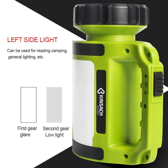 1000Lm Usb Rechargeable Led Searchlight Portable & Outdoor