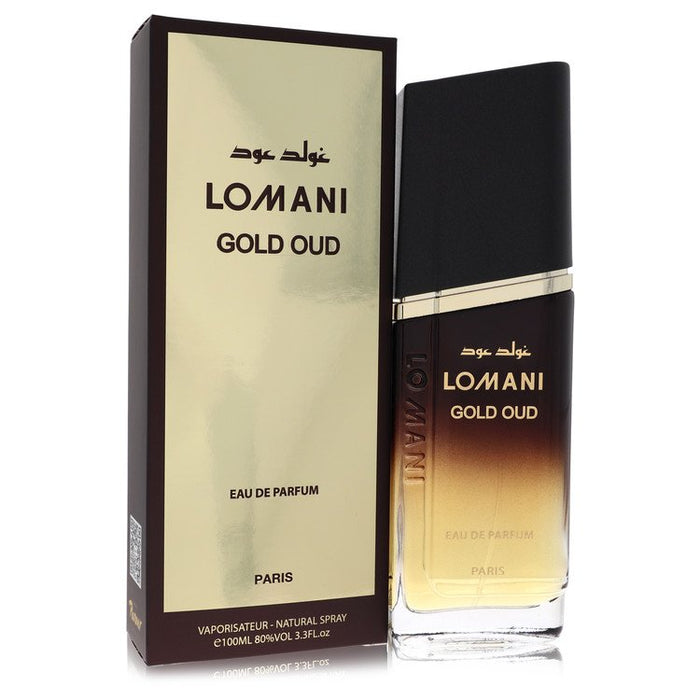 Lomani Gold Oud Eau De Parfum Spray By Lomani For Men-100 Ml