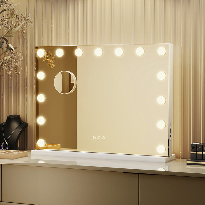 Led Hollywood Makeup Mirror 45X58Cm