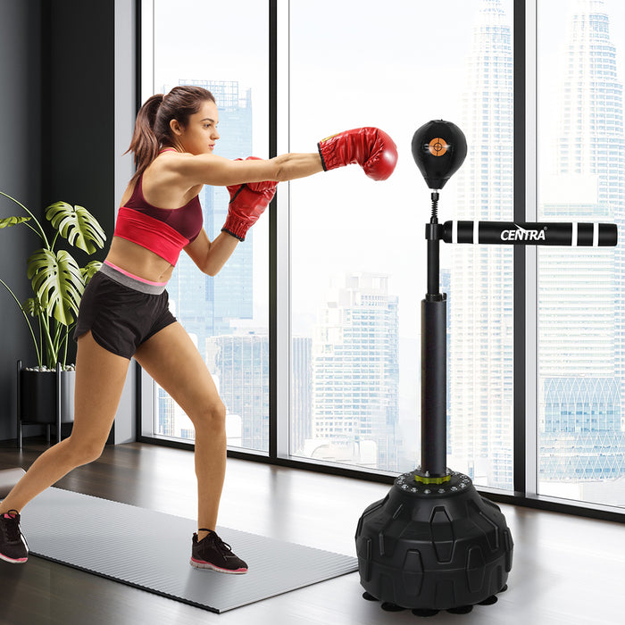 Boxing Bag Reflex Freestanding Spinning Arm Speed Ball Punching Training