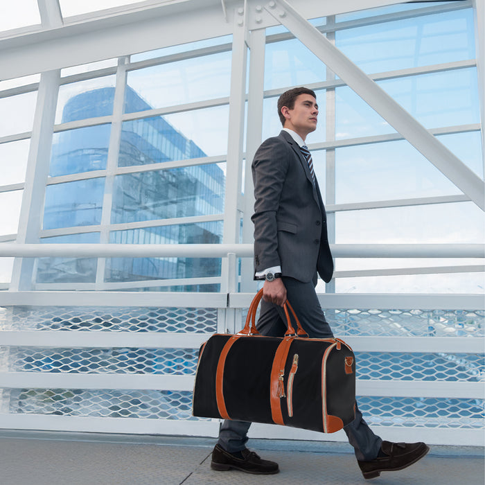 Goslash Picks Garment Bags 2 In 1 Hanging Suit Bag Black