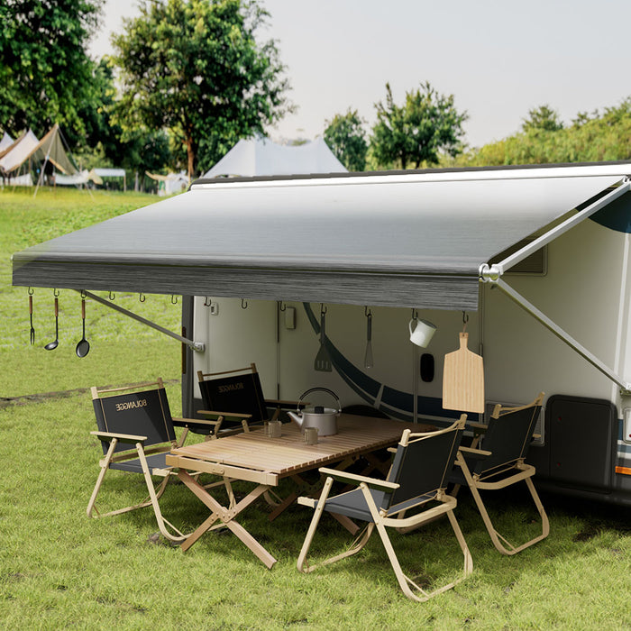 Goslash Picks 18Ft Rv Awning Fabric Replacement 18.05Oz Caravan