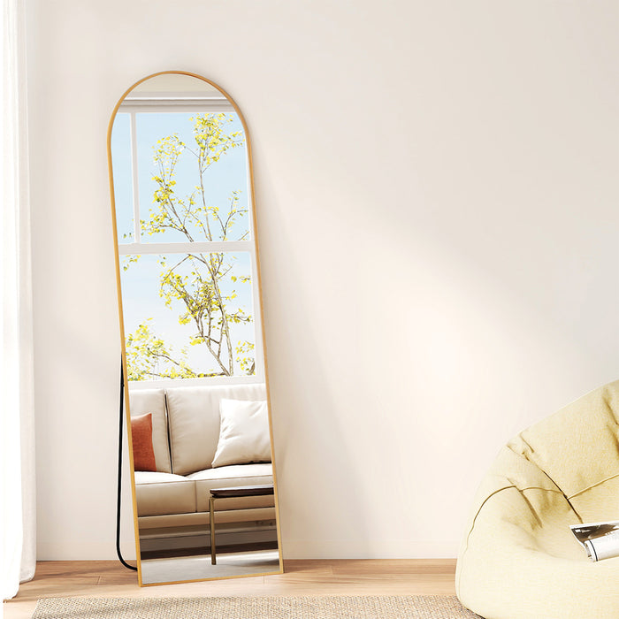 165X60Cm Full Length Mirror Wall Mounted Mirror Gold
