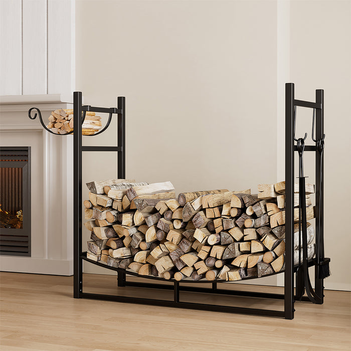Goslash Picks Firewood Rack Fireplace Tool Log Holder