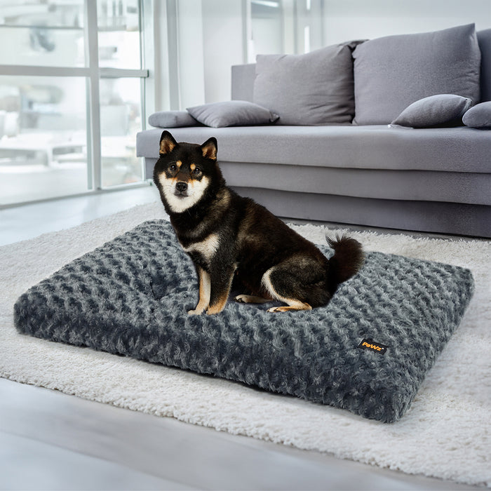 Goslash Picks 36 Inch Dog Bed Pet Calming Washable Soft Warm Plush