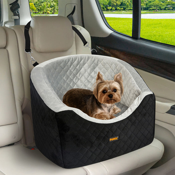 Goslash Picks Dog Car Booster Seat Belt Pet Safe Protector Travel Bed