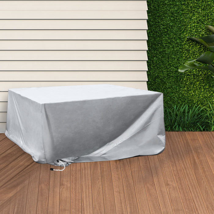 Goslash Picks Outdoor Furniture Cover Waterproof Silver 180Cm