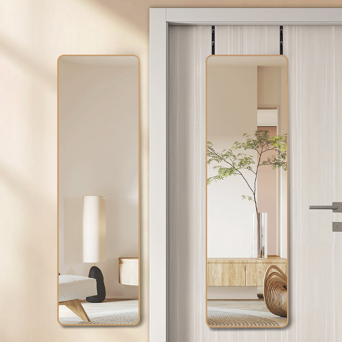 120Cm Wall Mounted Full Length Mirror Door Hanging