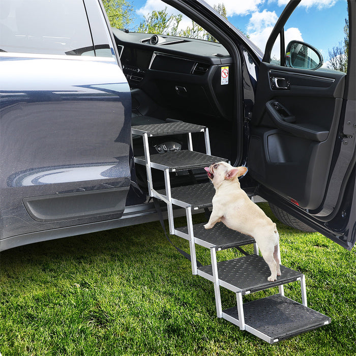 Dog Ramp Pet Stair Car Suv Travel Step Foldable