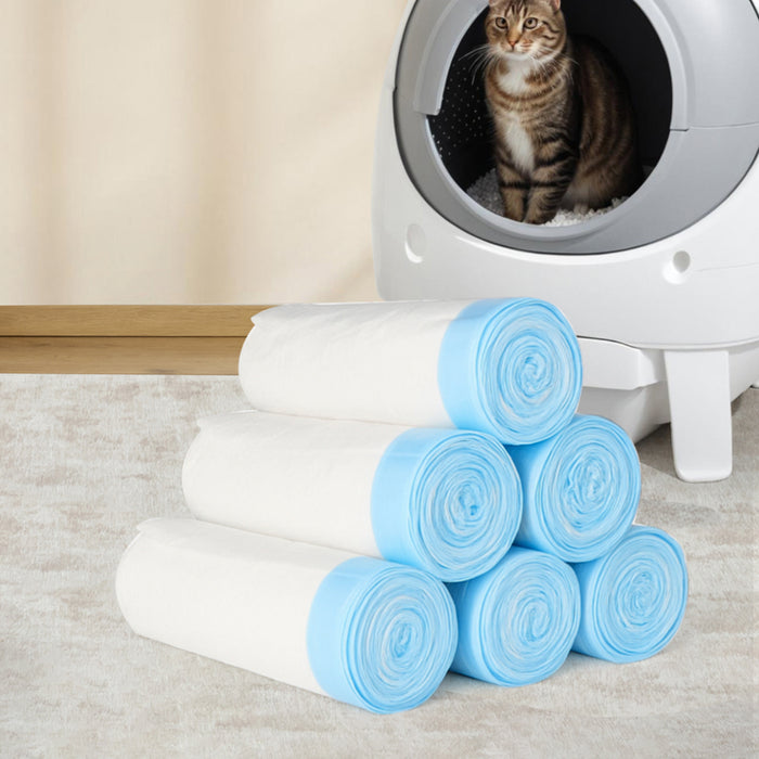 120 Piece Waste Bag 6 Rolls Disposable