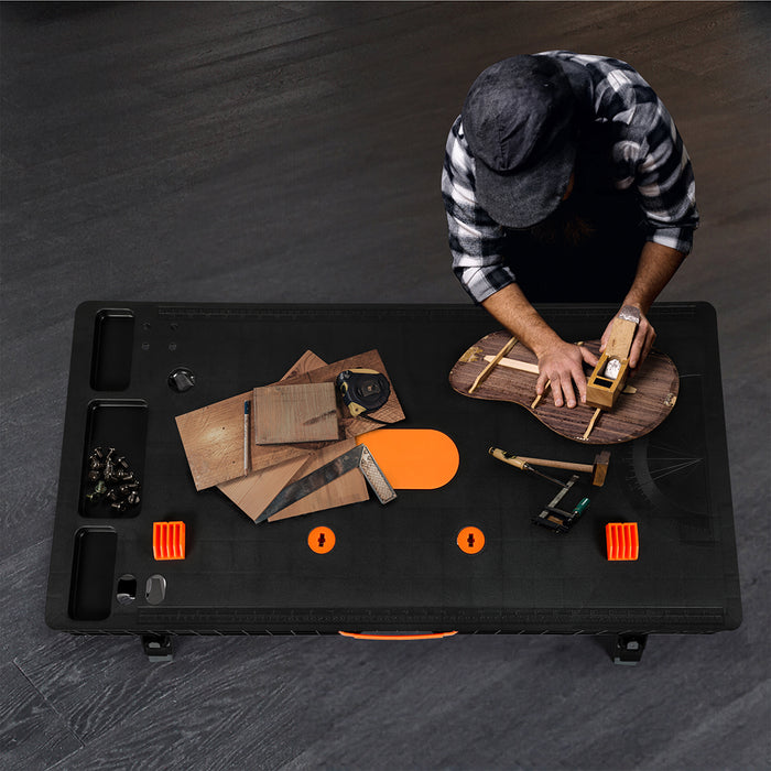 Goslash Picks 5-In-1 Work Table Foldable Workbench 400Kg