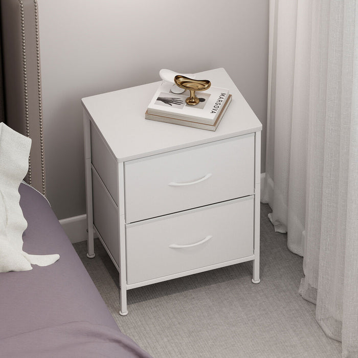 Goslash Picks Bedside Table Storage Nightstand Bedroom Storage