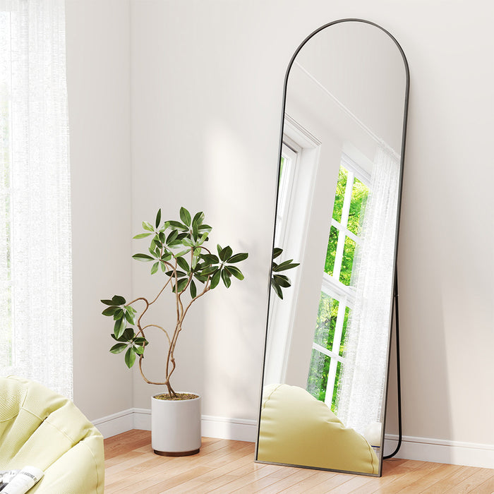 165X60Cm Full Length Mirror Wall Mounted Mirror Black