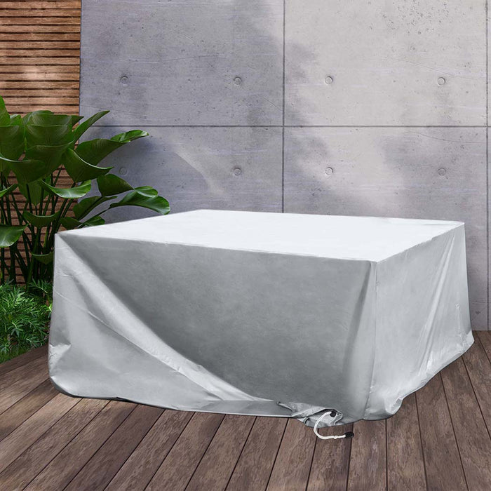 Goslash Picks Outdoor Furniture Cover Waterproof Silver 180Cm