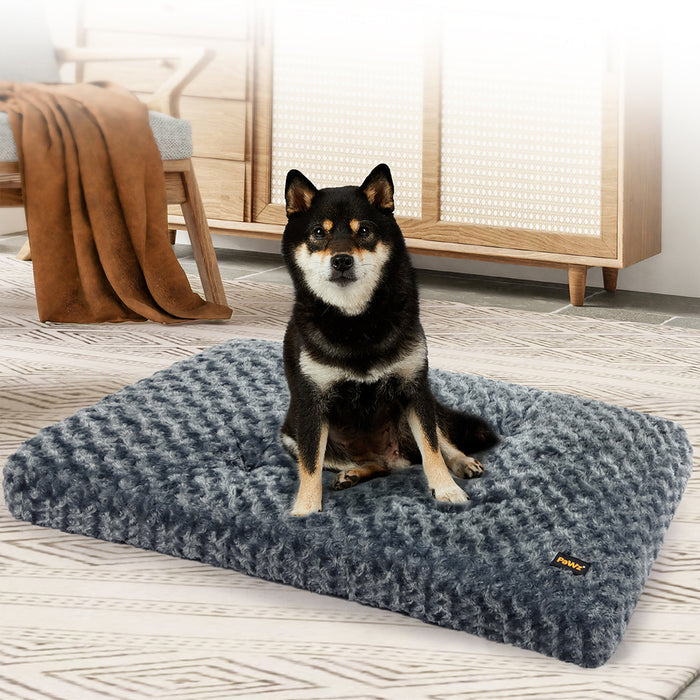 Goslash Picks 36 Inch Dog Bed Pet Calming Washable Soft Warm Plush