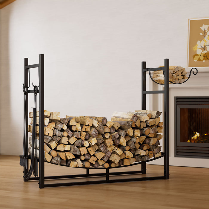 Goslash Picks Firewood Rack Fireplace Tool Log Holder