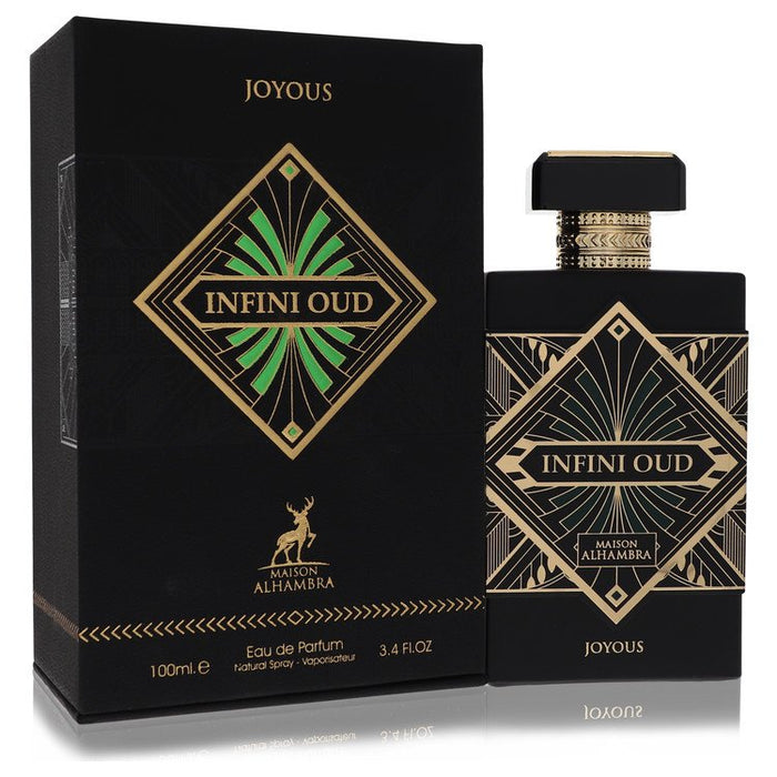 Maison Alhambra Infini Oud Joyous Eau De Parfum Spray By Maison Alhambra For Men-100 Ml