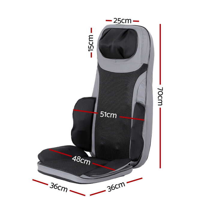 8-Nodes Full Back Massage Cushion Heating Massage Seats