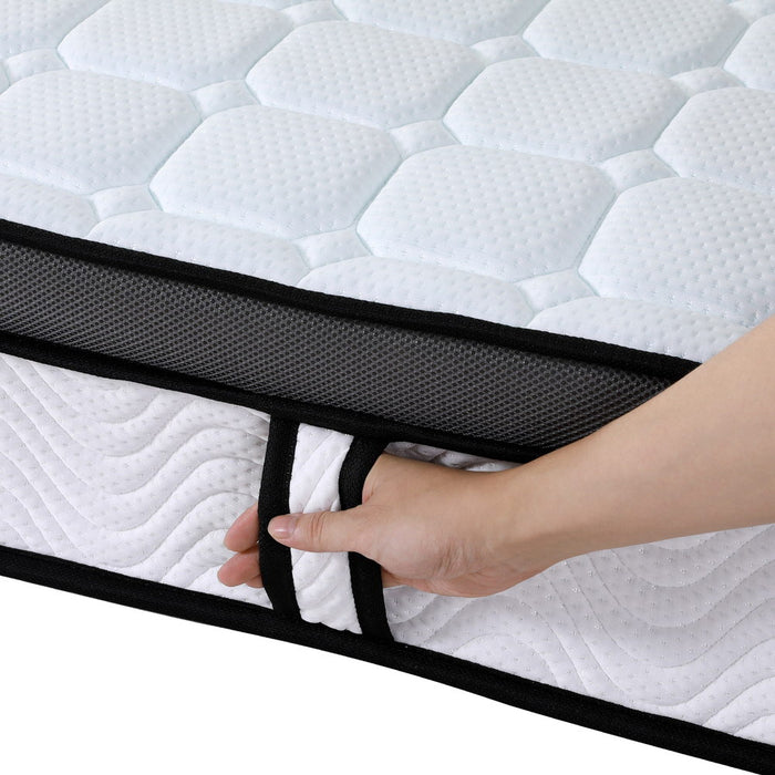 Mattress Cool Gel Foam 25cm King Single