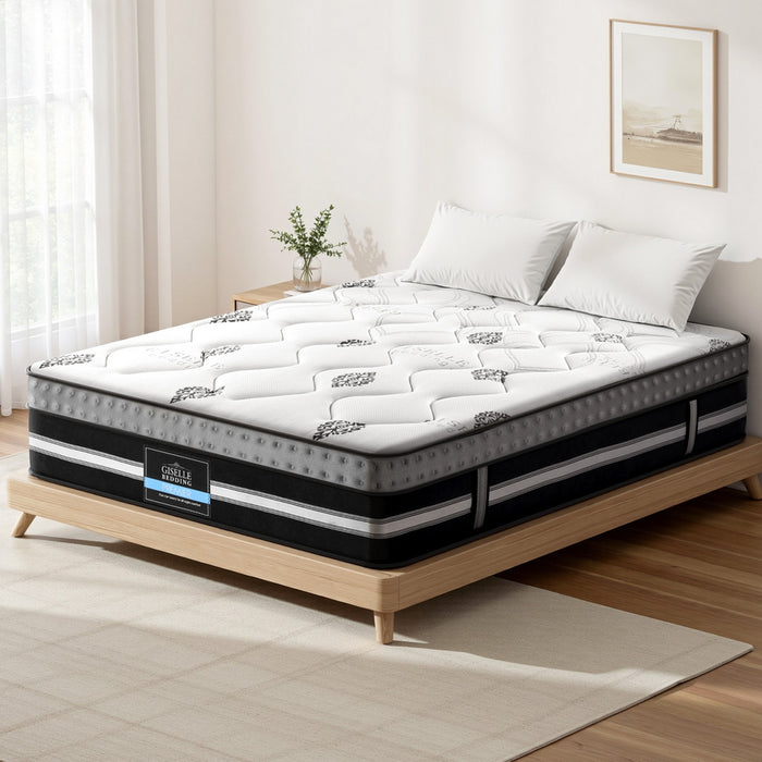 Double Mattress 35cm Bed In A Box Pocket Spring Gel Memory Foam
