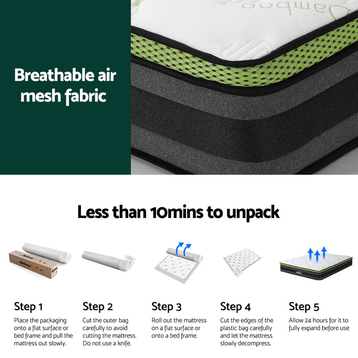 King Size Mattress Cool Gel Foam 30Cm