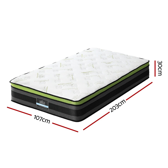 King Single Size Mattress Cool Gel Foam 30Cm