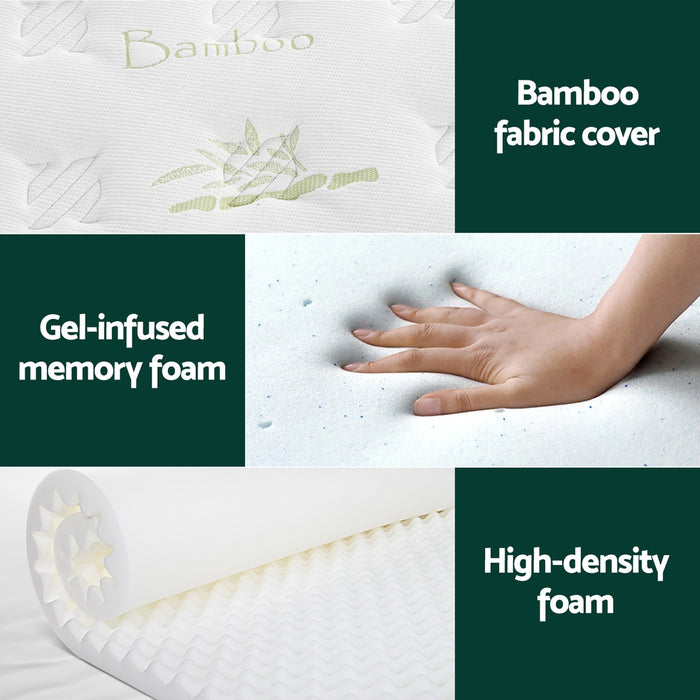 Queen Size Mattress Cool Gel Foam 30Cm