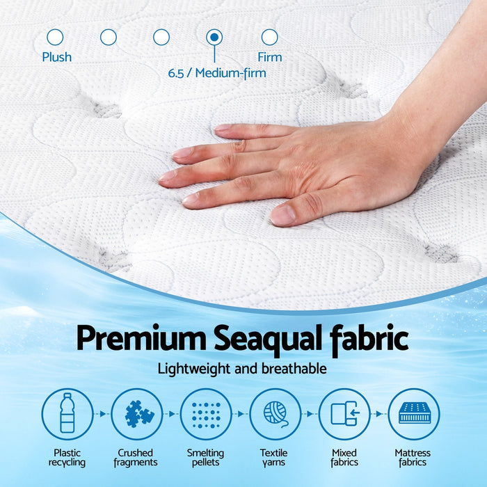 30cm Mattress Gel Foam Pocket Spring Single