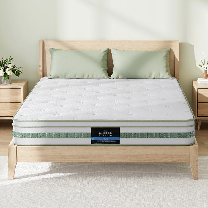 20cm Mattress Queen Green Tea Mattresses