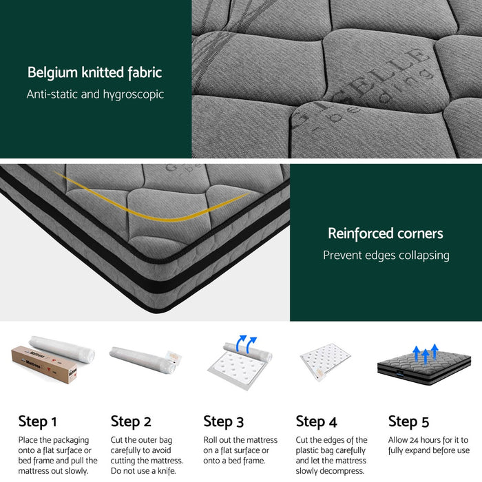 22Cm Mattress Medium Firm King