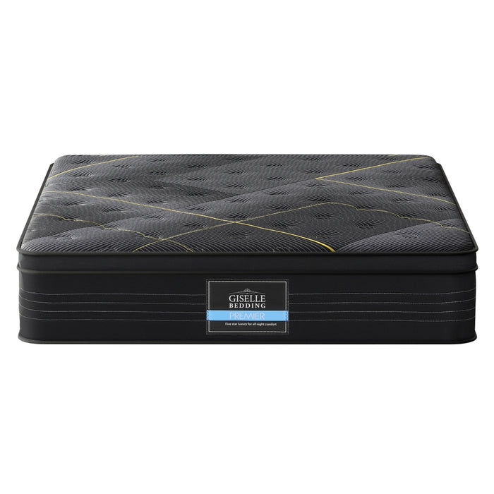 35cm Mattress Queen Bed Bamboo Pocket Firm Foam