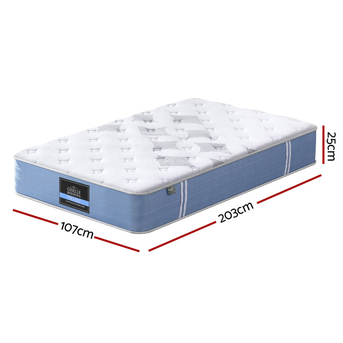 25Cm Mattress King Single Bed Pocket Spring Mattresses