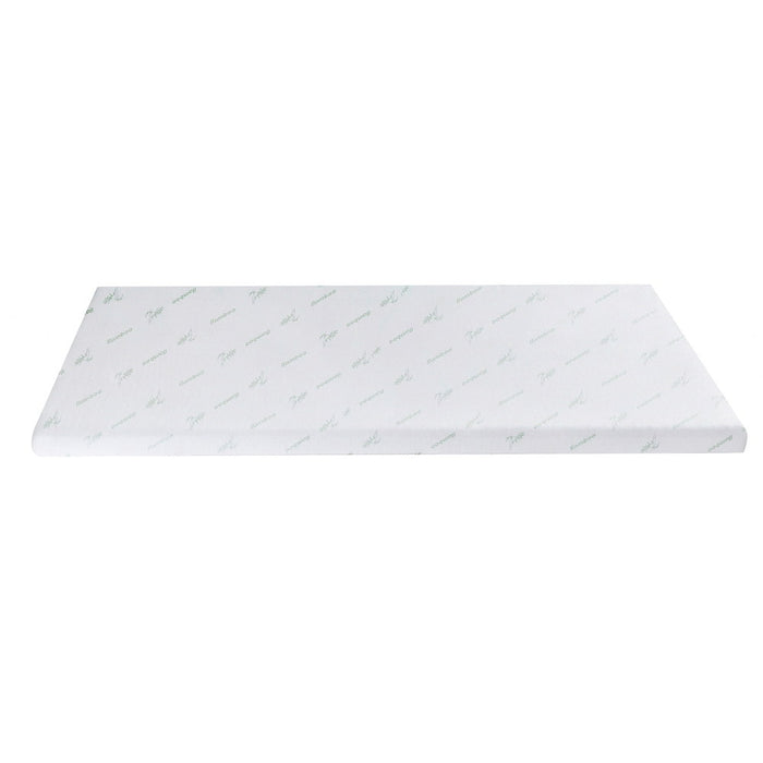 8cm Memory Foam Mattress Topper 7-Zone Graphite Double