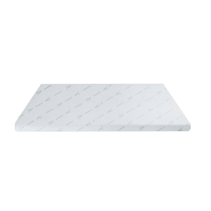 8cm Memory Foam Mattress Topper 7-Zone Graphite Single