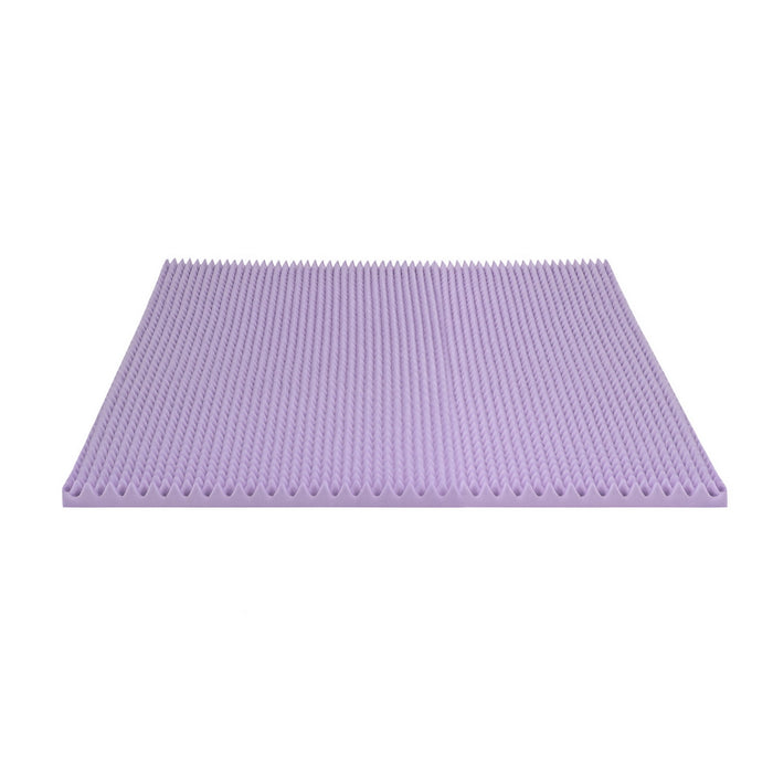 5cm Memory Foam Mattress Topper Lavender Infused Egg Crate Pad Mat Double