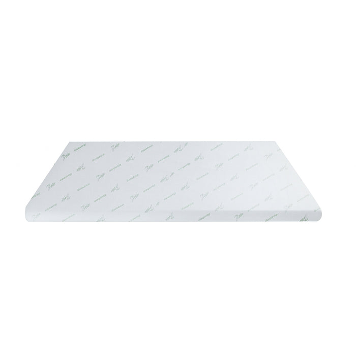8cm Memory Foam Mattress Topper Gel Egg Crate Foam Bamboo King Single