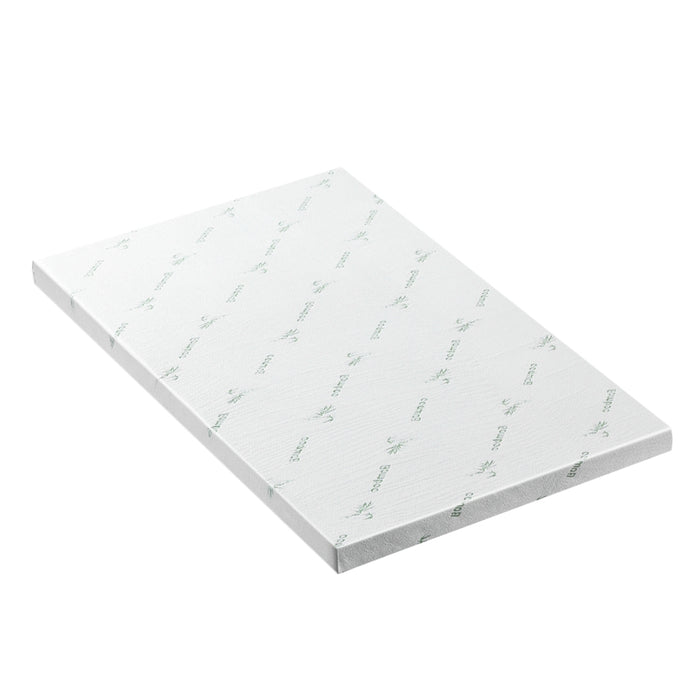 Memory Foam Mattress Topper Ventilated Cool Gel 8cm Single