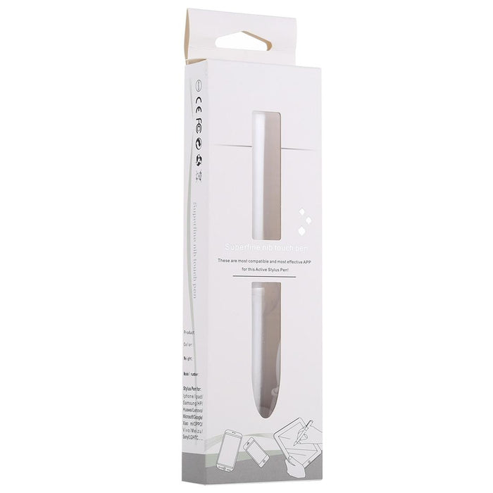 1.4-2.3Mm Magnetic Design Superfine Nib Prevent Accidental Touch Handwritten Capacitive Screen Stylus Pen White