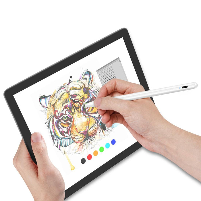 1.4-2.3Mm Magnetic Design Superfine Nib Prevent Accidental Touch Handwritten Capacitive Screen Stylus Pen White