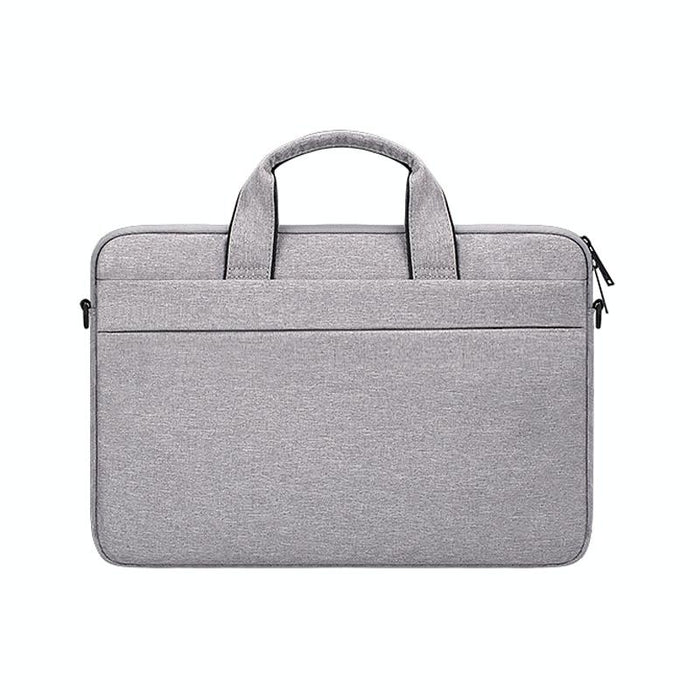 15.4 Inch Double Side Pockets Laptop Tablet Bag Soft Handle Oxford Cloth