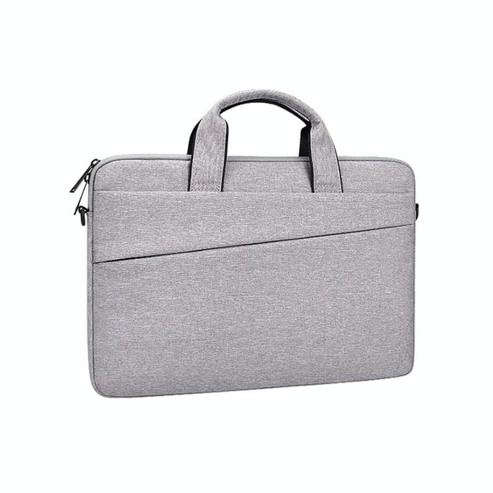 15.4 Inch Double Side Pockets Laptop Tablet Bag Soft Handle Oxford Cloth