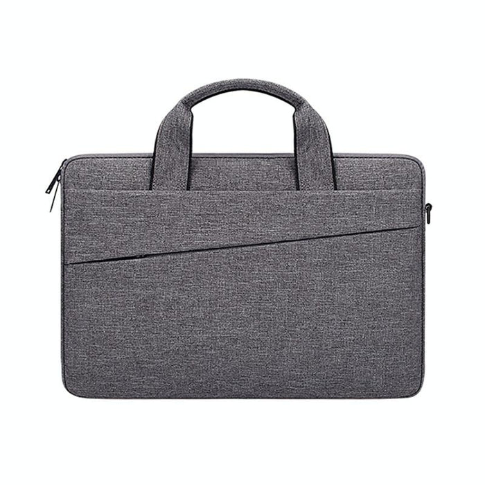 15.4 Inch Double Side Pockets Laptop Tablet Bag Soft Handle Oxford Cloth