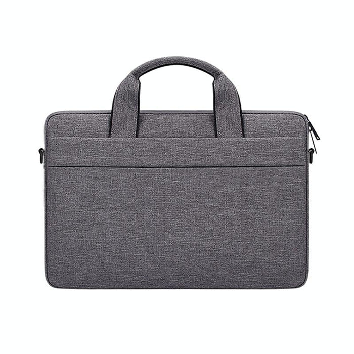 15.4 Inch Double Side Pockets Laptop Tablet Bag Soft Handle Oxford Cloth