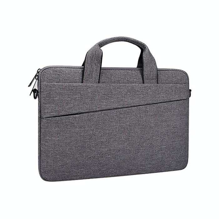 15.4 Inch Double Side Pockets Laptop Tablet Bag Soft Handle Oxford Cloth
