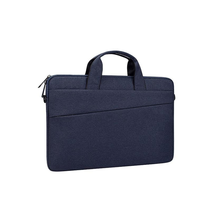 15.4 Inch Double Side Pockets Laptop Tablet Bag Soft Handle Oxford Cloth