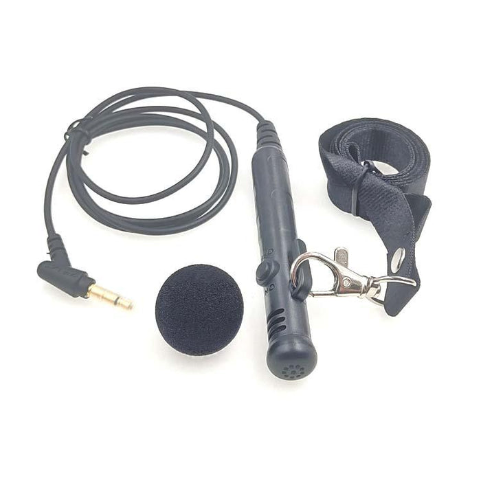 3.5Mm Neck-Mounted Microphone With Lanyard 1M Length